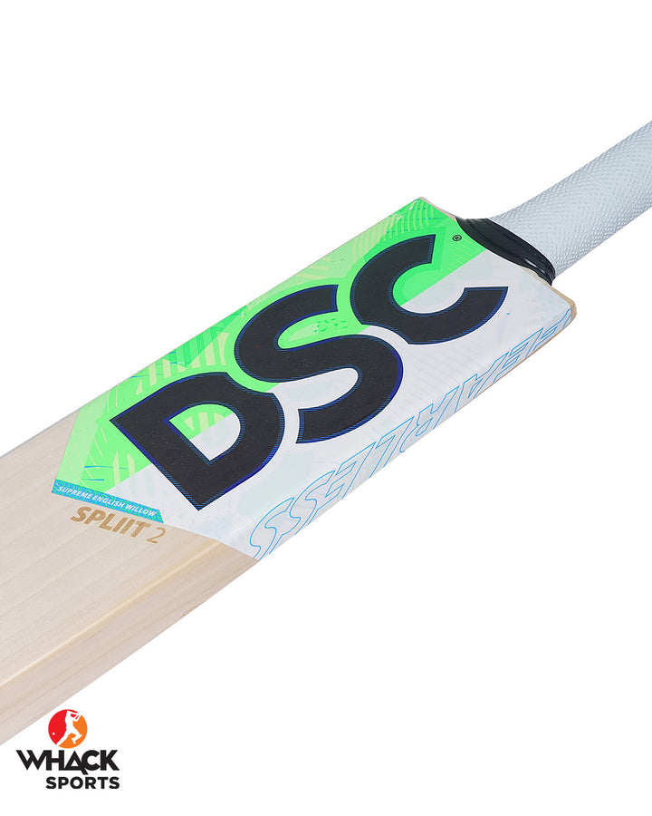 DSC Spliit 2 English Willow Cricket Bat - SH (2023/24)