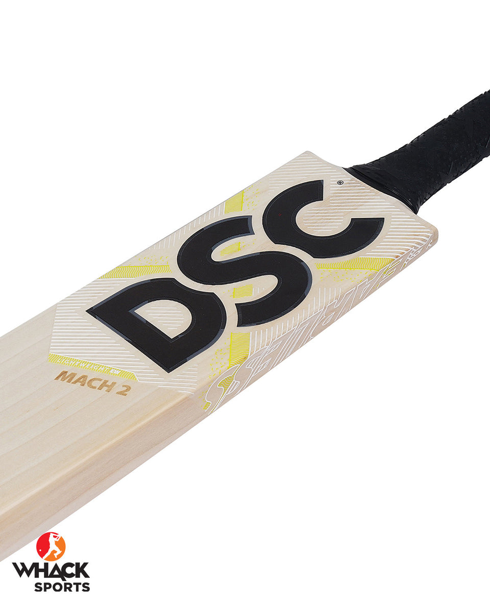 DSC Xlite MACH 2 English Willow Cricket Bat SH WHACK Sports