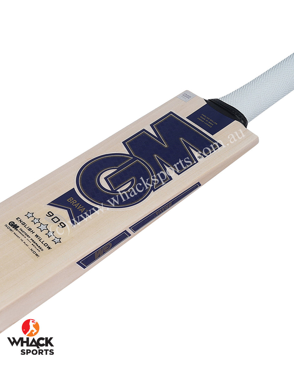 Gm Brava 909 English Willow Cricket Bat Sh Whack Sports