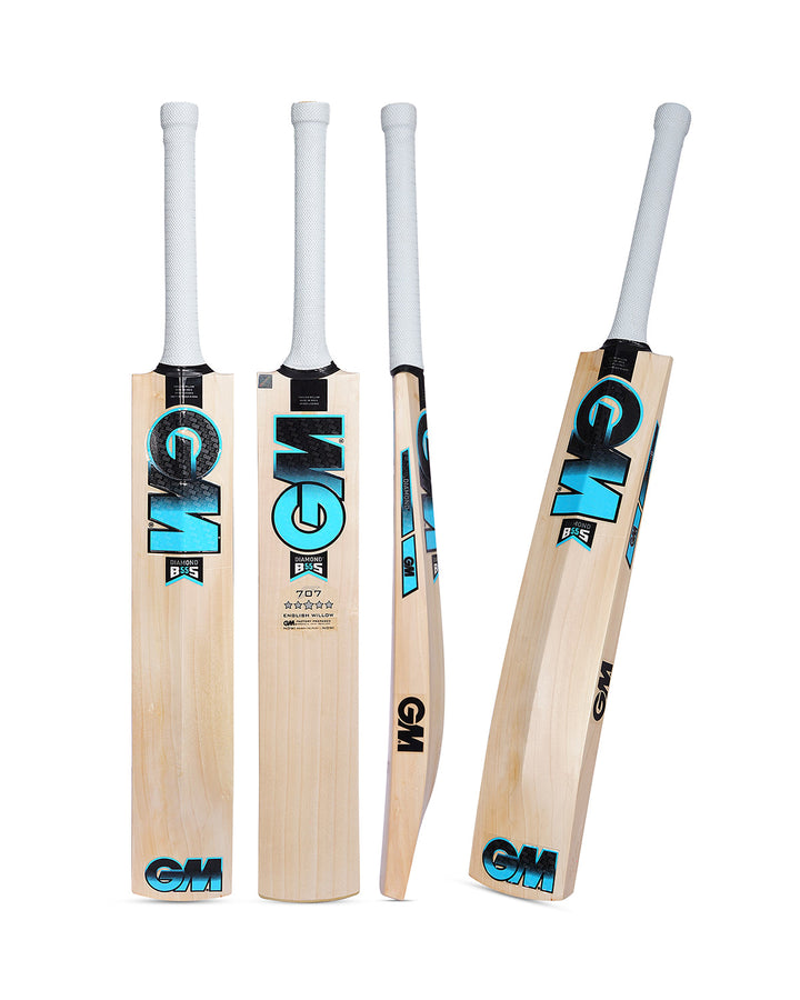 GM Diamond 707 English Willow Cricket Bat - SH