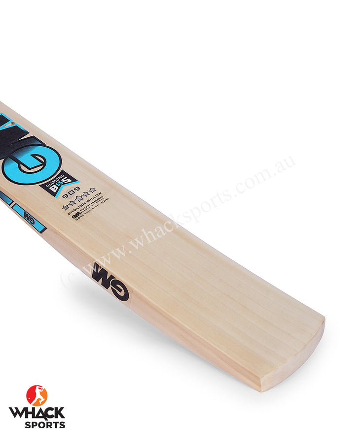 GM Diamond 909 English Willow Cricket Bat - SH