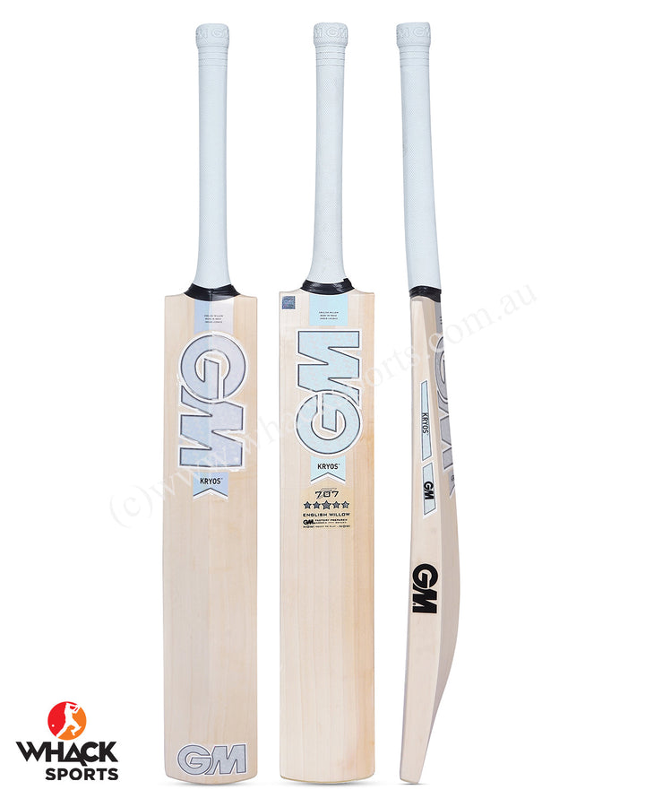 GM Kryos 707 English Willow Cricket Bat - SH
