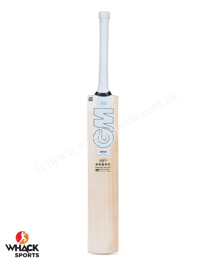 GM Kryos 707 English Willow Cricket Bat - SH