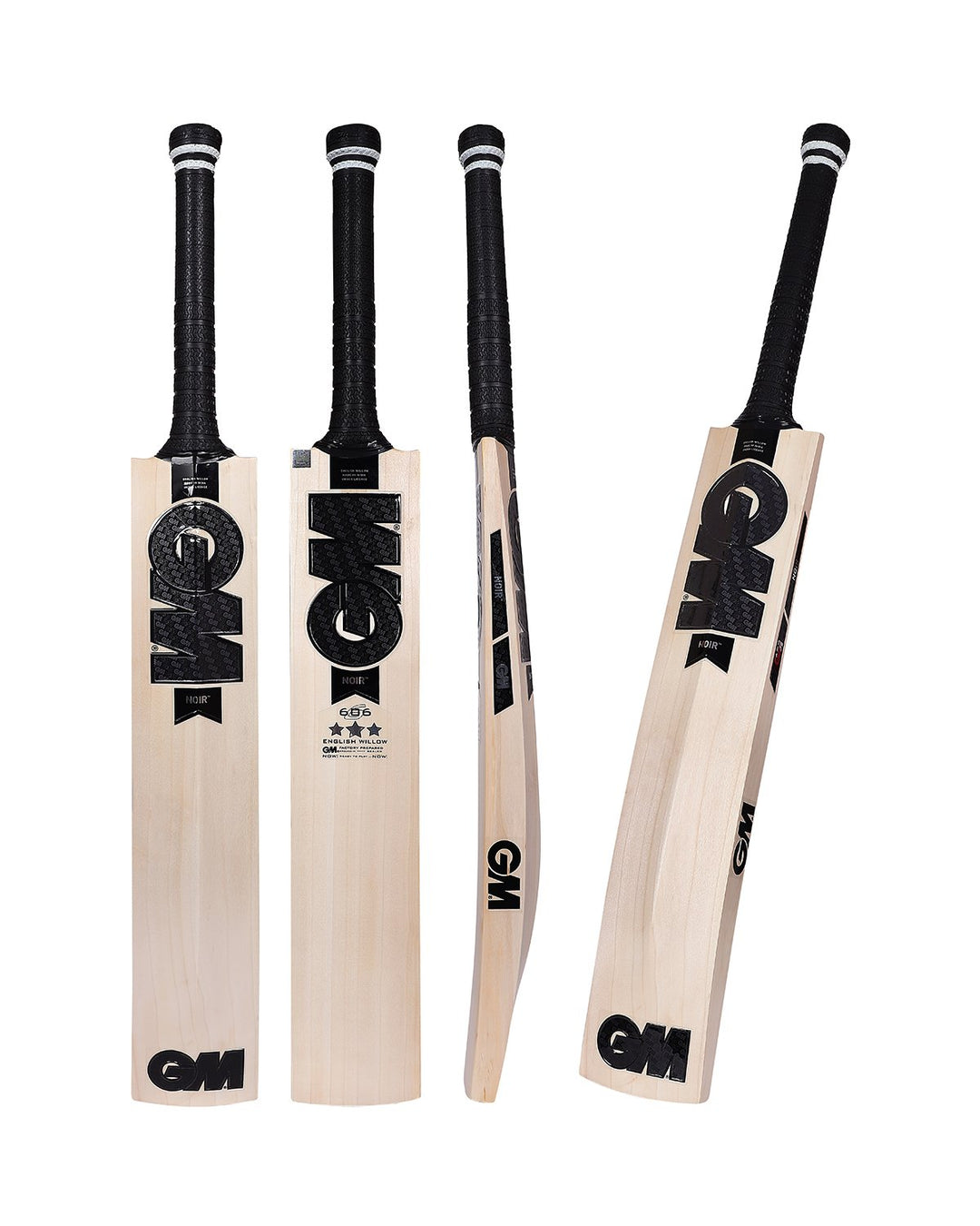 GM Noir 606 English Willow Cricket Bat - Boys/Junior