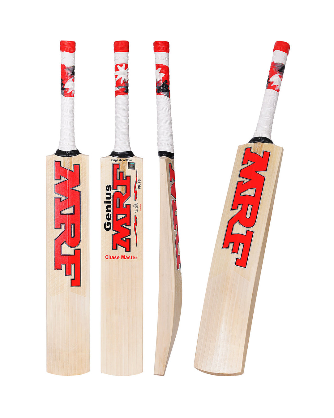 MRF Chase Master Players Grade English Willow Cricket Bat - Boys/Junior