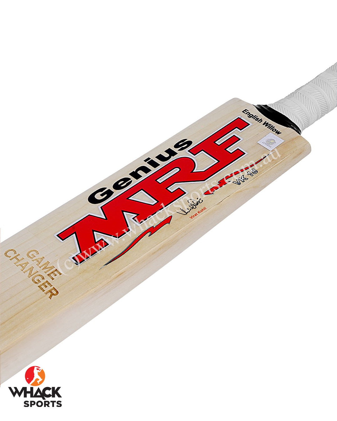 MRF Game Changer Pro Players Grade English Willow Cricket Bat - SH