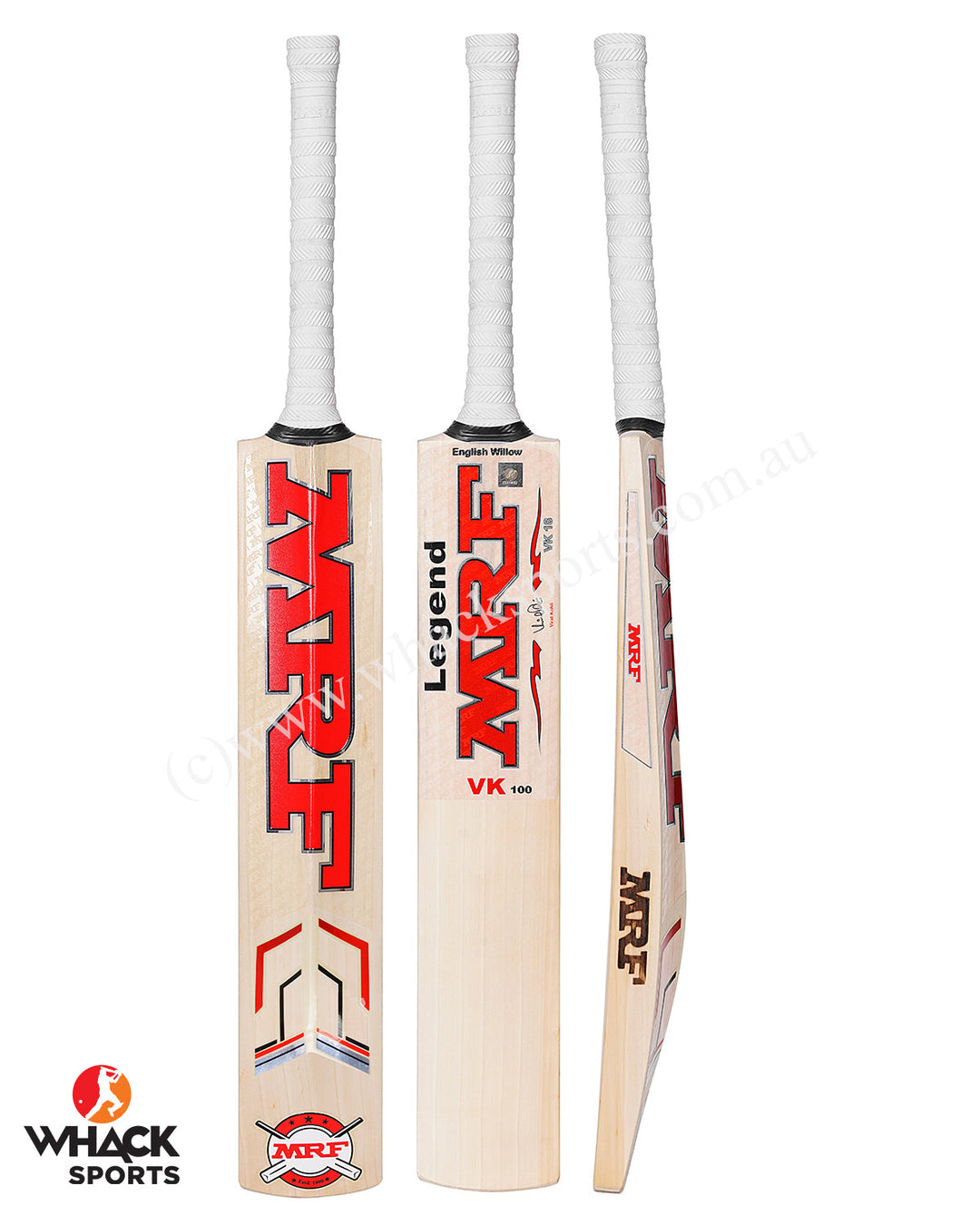 MRF Virat Kohli 100 Legend English Willow Cricket Bat - SH