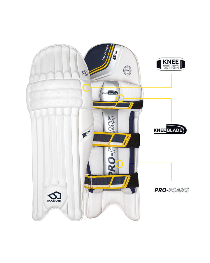 Masuri E Line Cricket Batting Pads - Adult