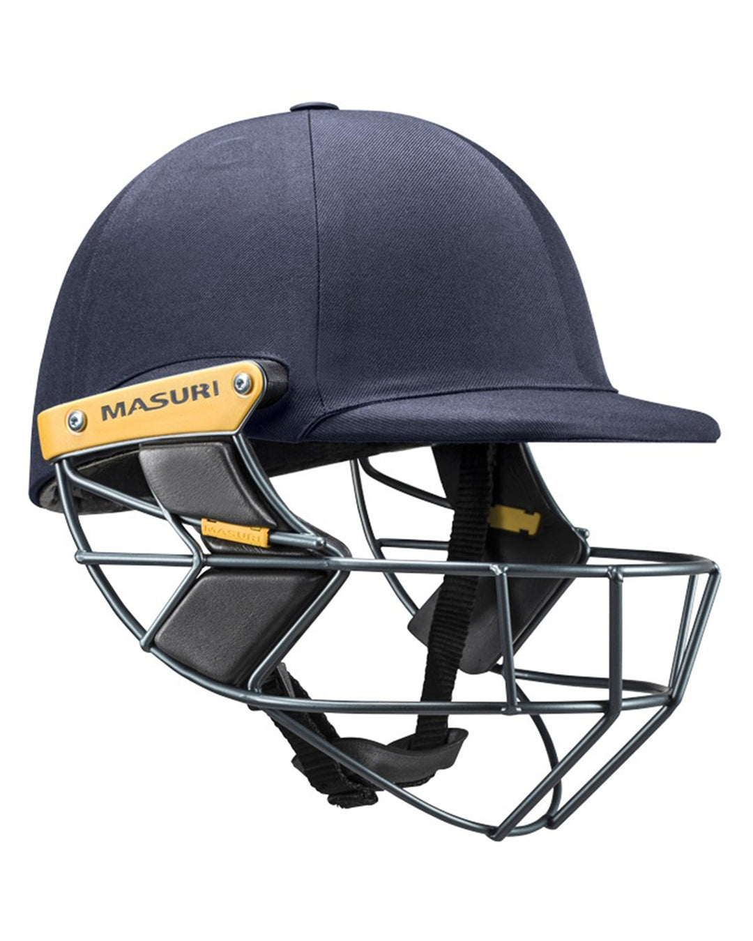 Masuri T Line Stainless Steel Wicket Keeping Helmet - Navy - Senior