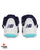 New Balance CK4040 Cricket Shoes - Steel Spikes - White/Cyber Jade/Dark Mercury