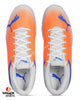 Puma 22.2 Cricket Shoes - Steel Spikes - White/Bluemazing/Neon Citrus