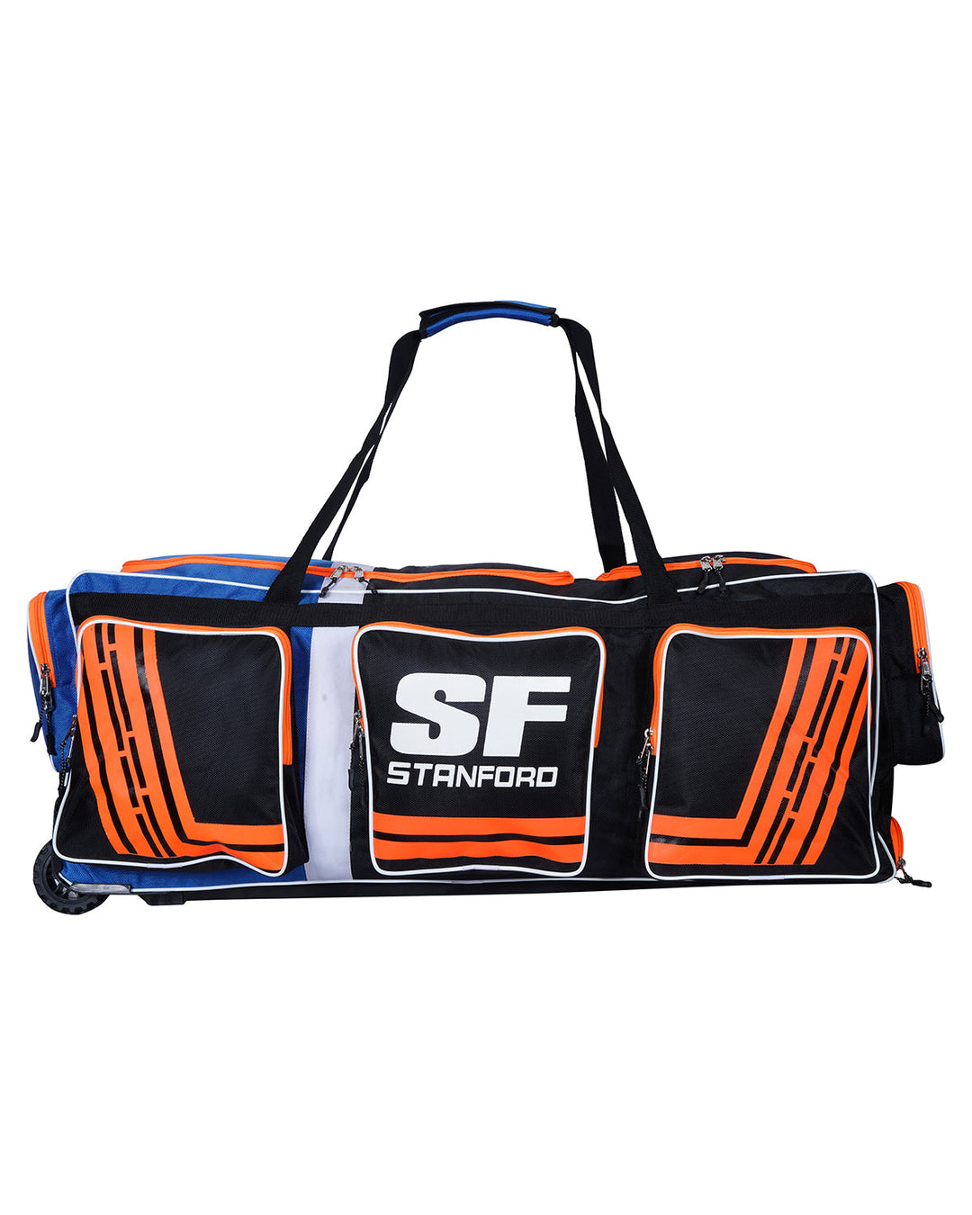 SF Triumph Cricket Kit Bag - Wheelie - Large - Black/Orange