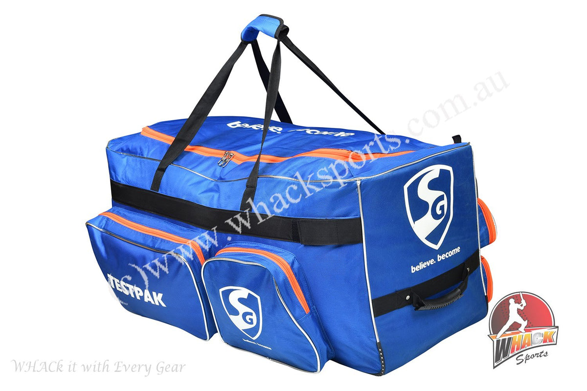SG Full Cricket Kit with Ezeepak Bag (Without Helmet)
