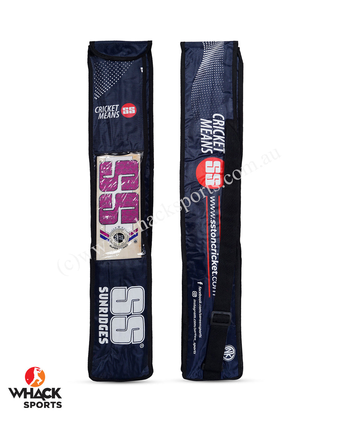 SS Premium Bat Cover with Velcro Flap