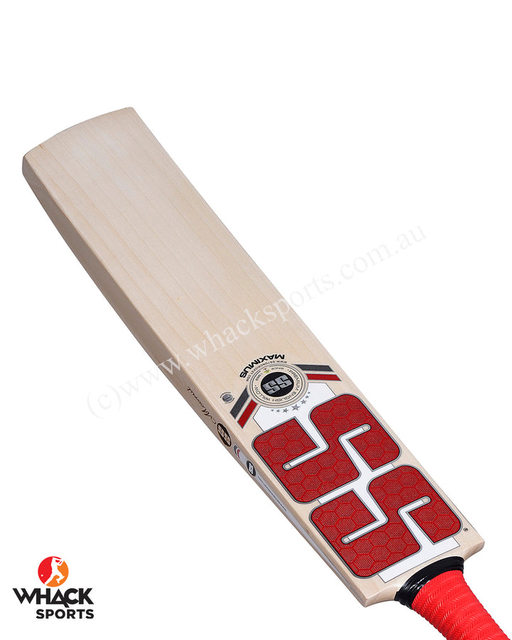SS Maximus Player Grade English Willow Cricket Bat - SH