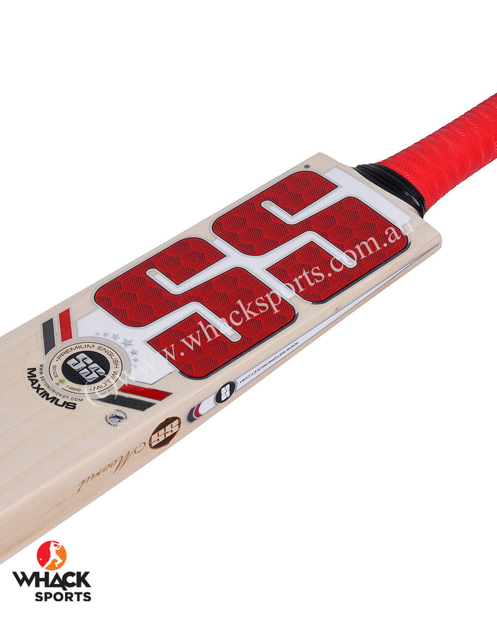 SS Maximus Player Grade English Willow Cricket Bat - SH