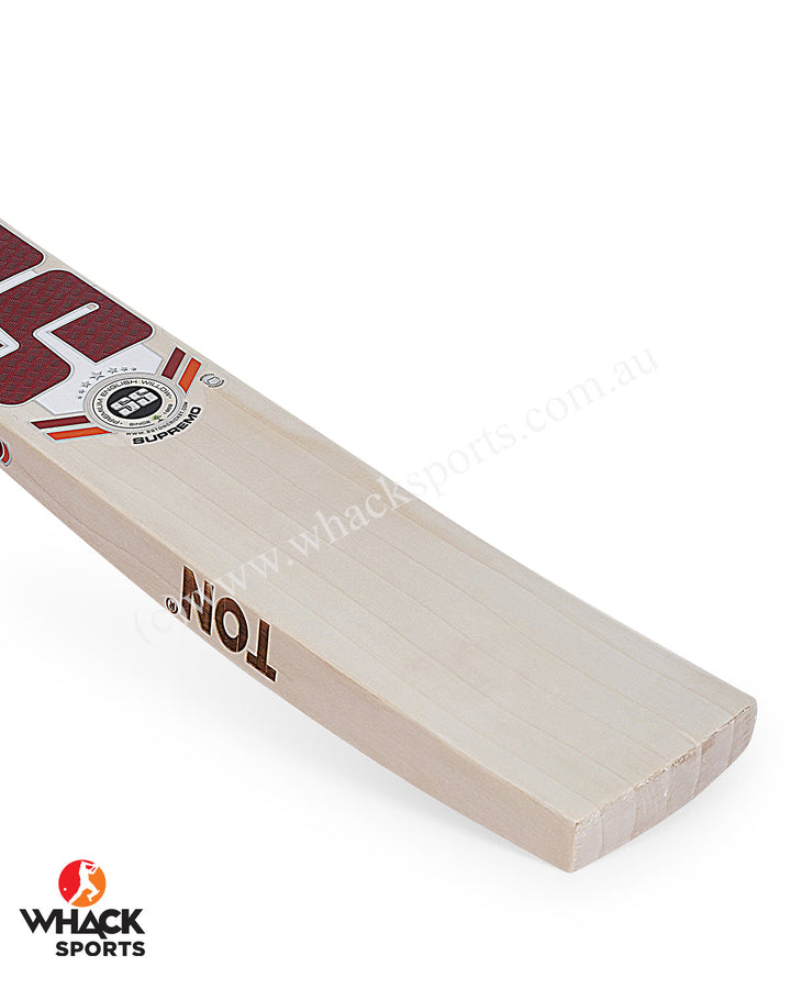 SS Supremo Grade 2 English Willow Cricket Bat - SH