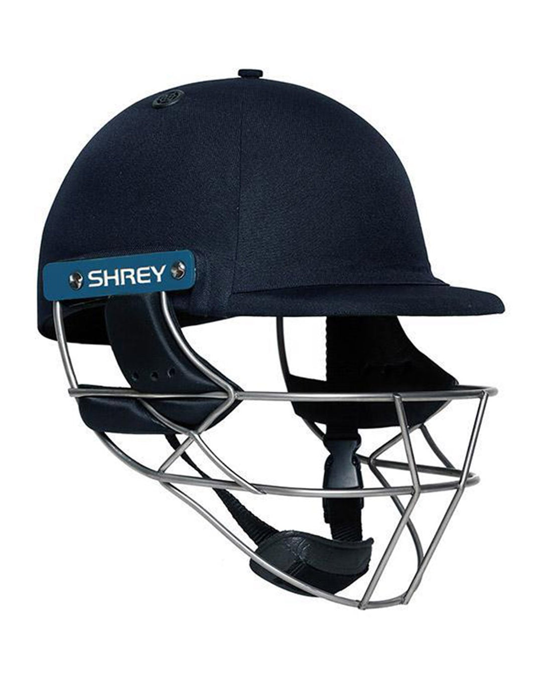 Shrey Master Class Air 2.0 Cricket Batting Helmet - Titanium - Navy - Senior
