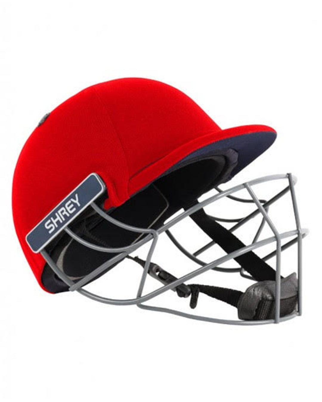 Shrey Performance 2.0 Cricket Batting Helmet - Steel - Red - Senior