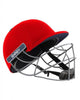 Shrey Performance Cricket Batting Helmet - Steel - Red - Senior