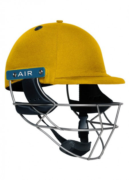 Shrey Master Class Air 2.0 Cricket Batting Helmet - Titanium - Yellow - Senior