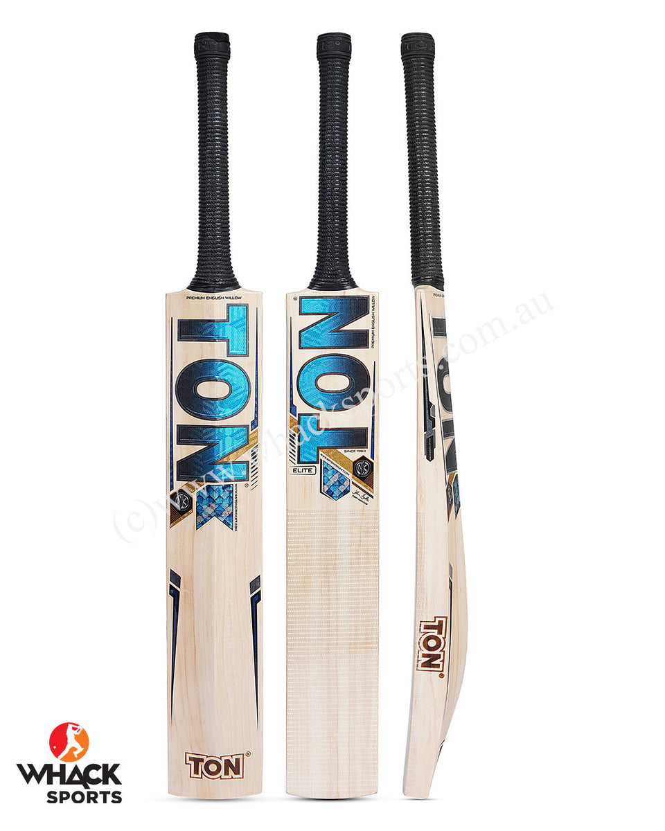 TON Elite English Willow Cricket Bat Youth/Harrow WHACK Sports