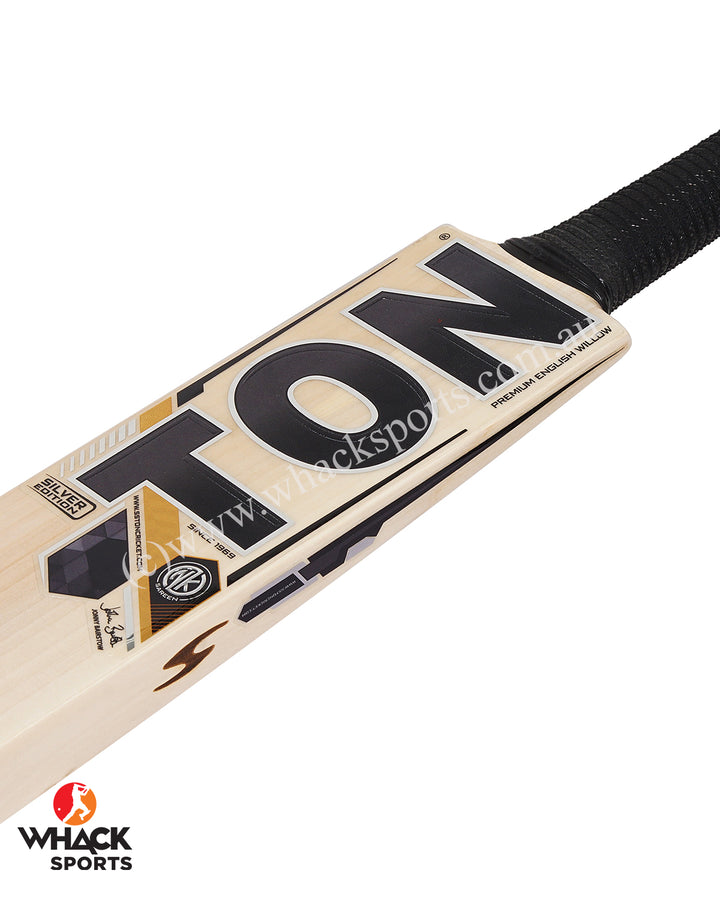TON Silver Edition Grade 1 English Willow Cricket Bat - SH