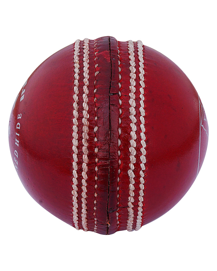 WHACK County Leather Cricket Ball - 2 Piece - 142gm - Red
