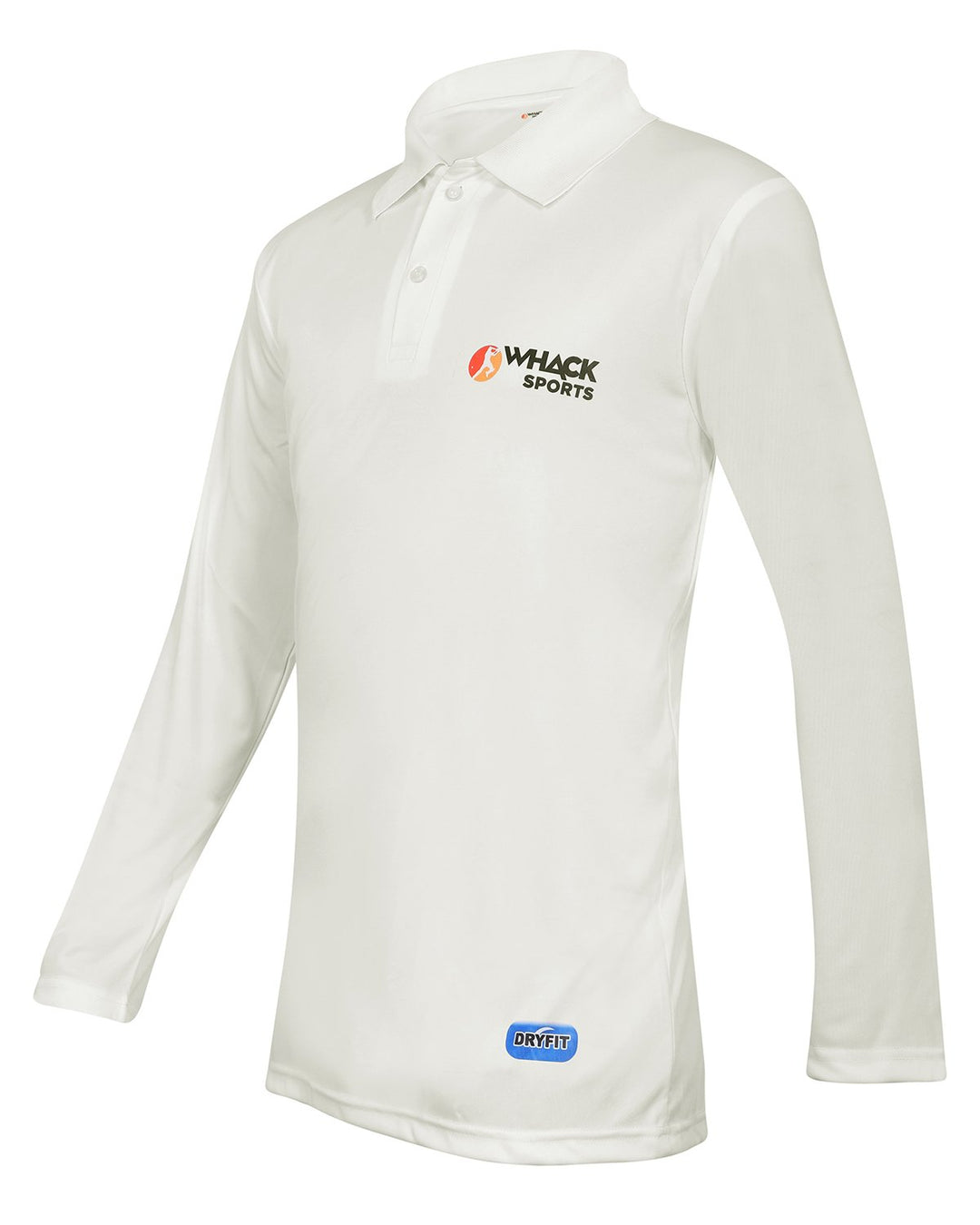 WHACK Elite Cricket Cream (Off White) Full Sleeve Shirt - Junior