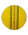 WHACK Indoor Leather Cricket Ball - Yellow