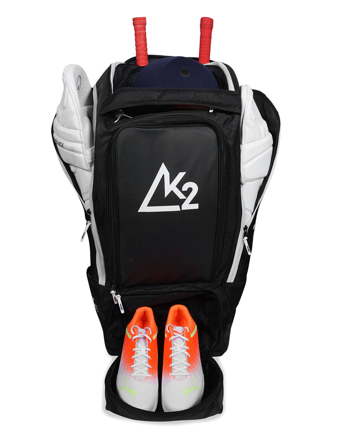 WHACK K2 Cricket Kit Bag - Wheelie Duffle - Large