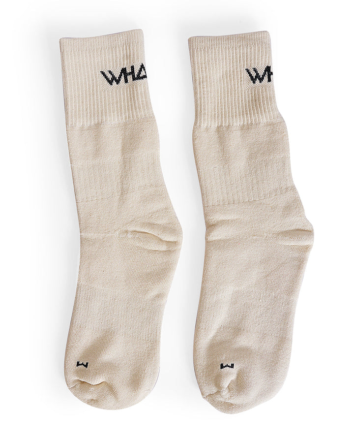 WHACK Coolmax Cricket Socks - Adult - Cream