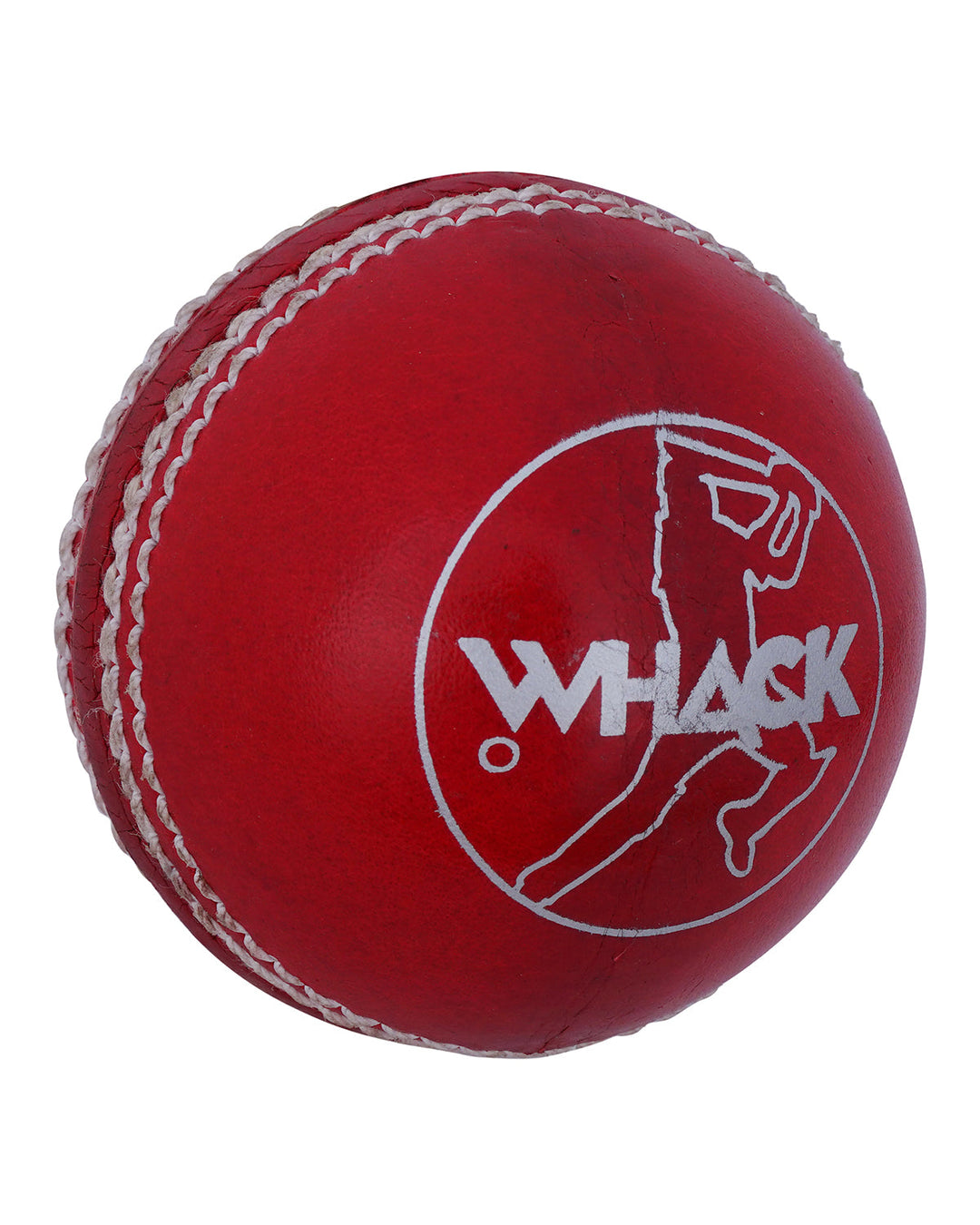 WHACK Special Test English Leather Cricket Ball - 4 piece - 142gm - Red