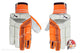 Puma Evo 4 Orange Cricket Batting Gloves - Boys/Junior