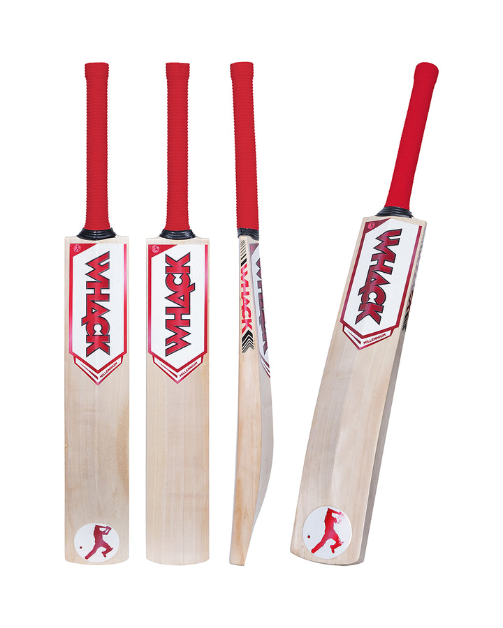 WHACK Millennium English Willow Cricket Bat - SH