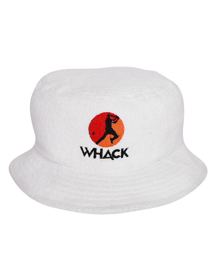 WHACK Towelling Cricket Hat - White