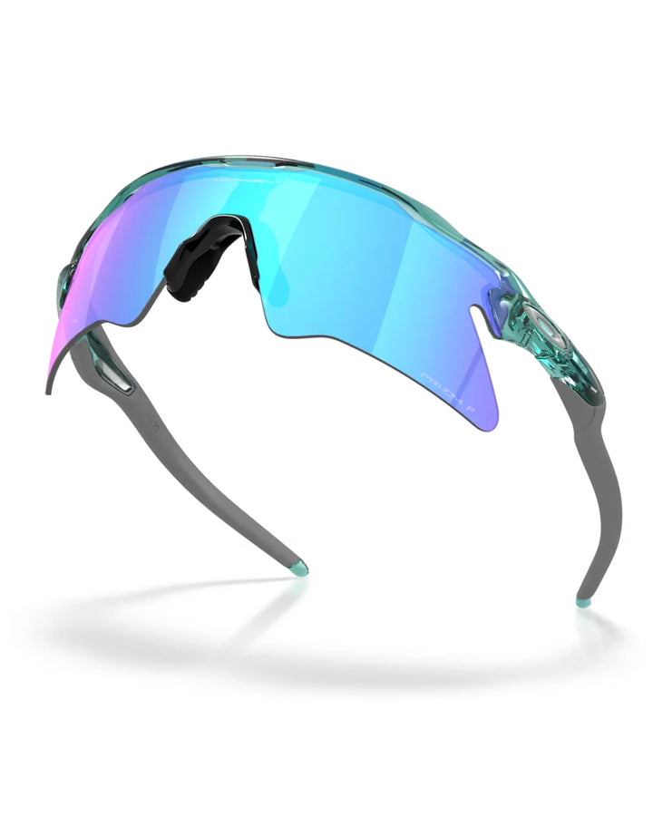 Oakley Radar EV Heater Sunglasses - Transparent Pacific Frame - Prizm Sapphire Polarised