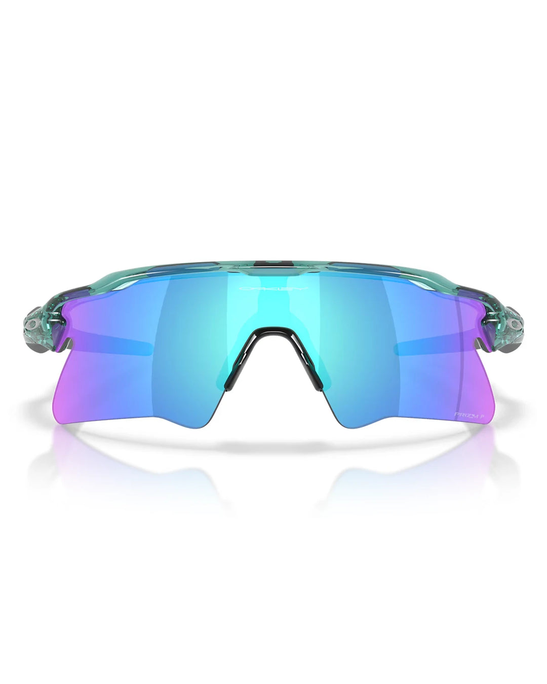 Oakley Radar EV Heater Sunglasses - Transparent Pacific Frame - Prizm Sapphire Polarised