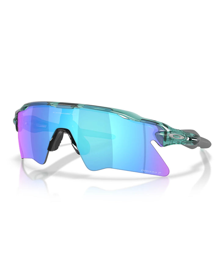 Oakley Radar EV Heater Sunglasses - Transparent Pacific Frame - Prizm Sapphire Polarised