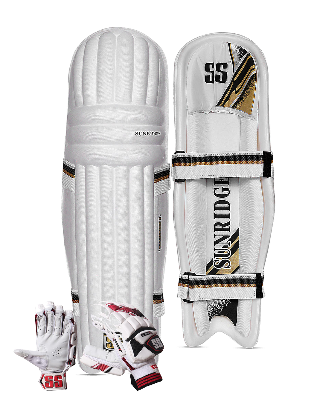 SS Aerolite Batting Pads and Gloves Bundle - Adult