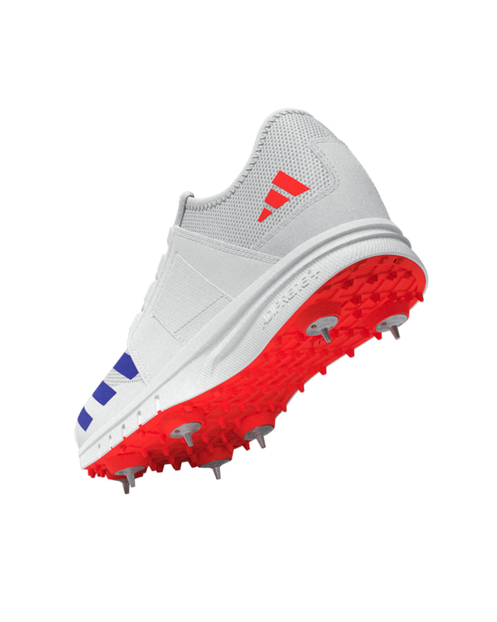 Adidas Howzat Cricket Shoes - Steel Spikes - Blue/Orange