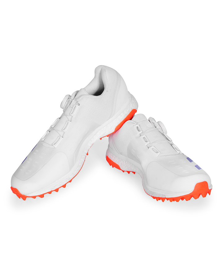 Adidas Adizero 22 YDS Boost Cricket Shoes - Blue/Orange