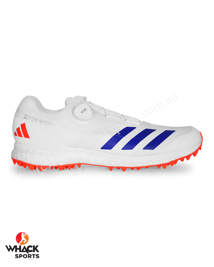 Adidas Adizero 22 YDS Boost Cricket Shoes - Blue/Orange