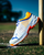 Puma 22.1 Cricket Shoes - Steel Spikes - White Bluemazing Neon Citrus