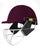 DSC Scud Stainless Steel Cricket Batting Helmet - Maroon - Senior