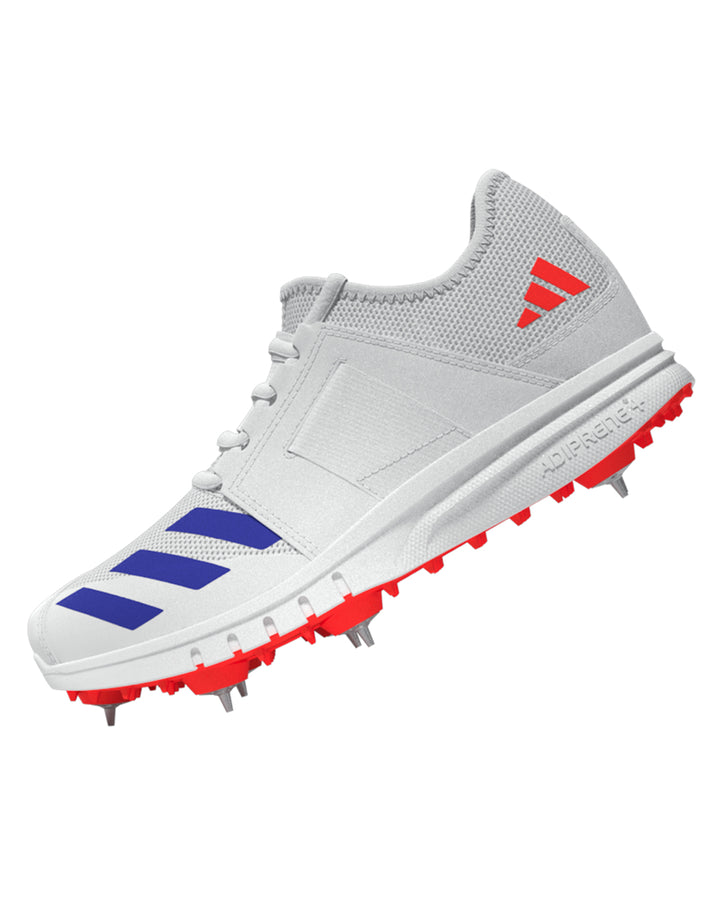 Adidas Howzat Cricket Shoes - Steel Spikes - Blue/Orange