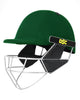 DSC Scud Stainless Steel Cricket Batting Helmet - Green - Senior