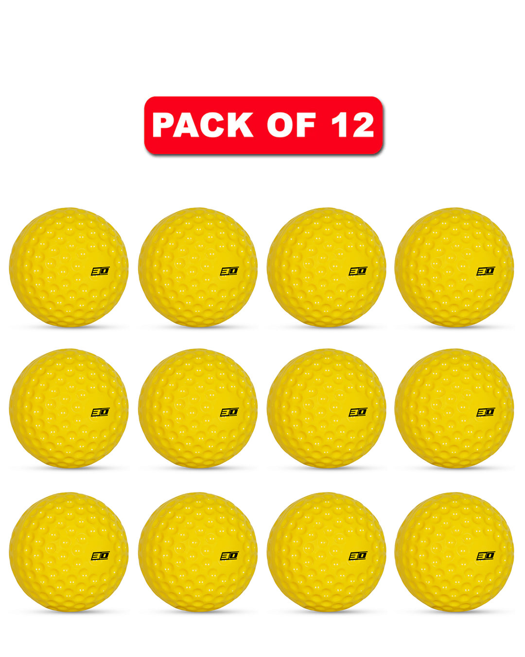 3D Bowling Machine Ball Bundle - Standard Bounce - Pack of 6x or 12x