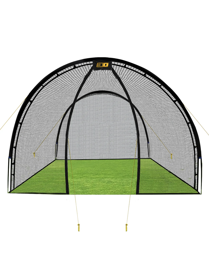 3D Garden Batting Cage - 3m (L) x 3m (W) x 3m (H)