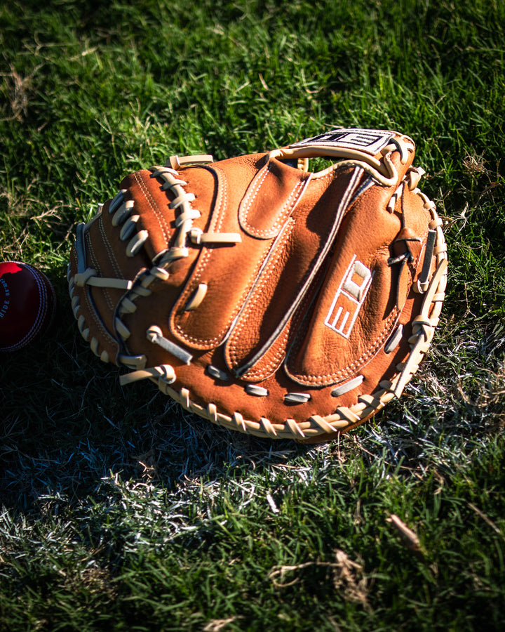 3D Baseball Catchers Mitt - Leather